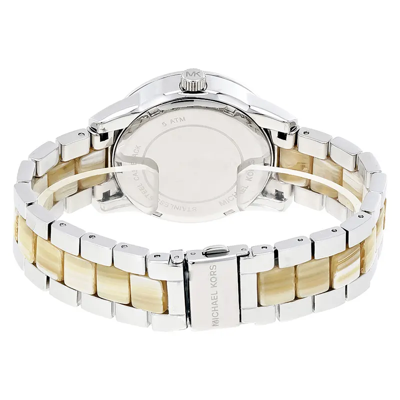 Michael Kors Silver-tone Dial Steel and Acrylic Ladies Watch | MK6371